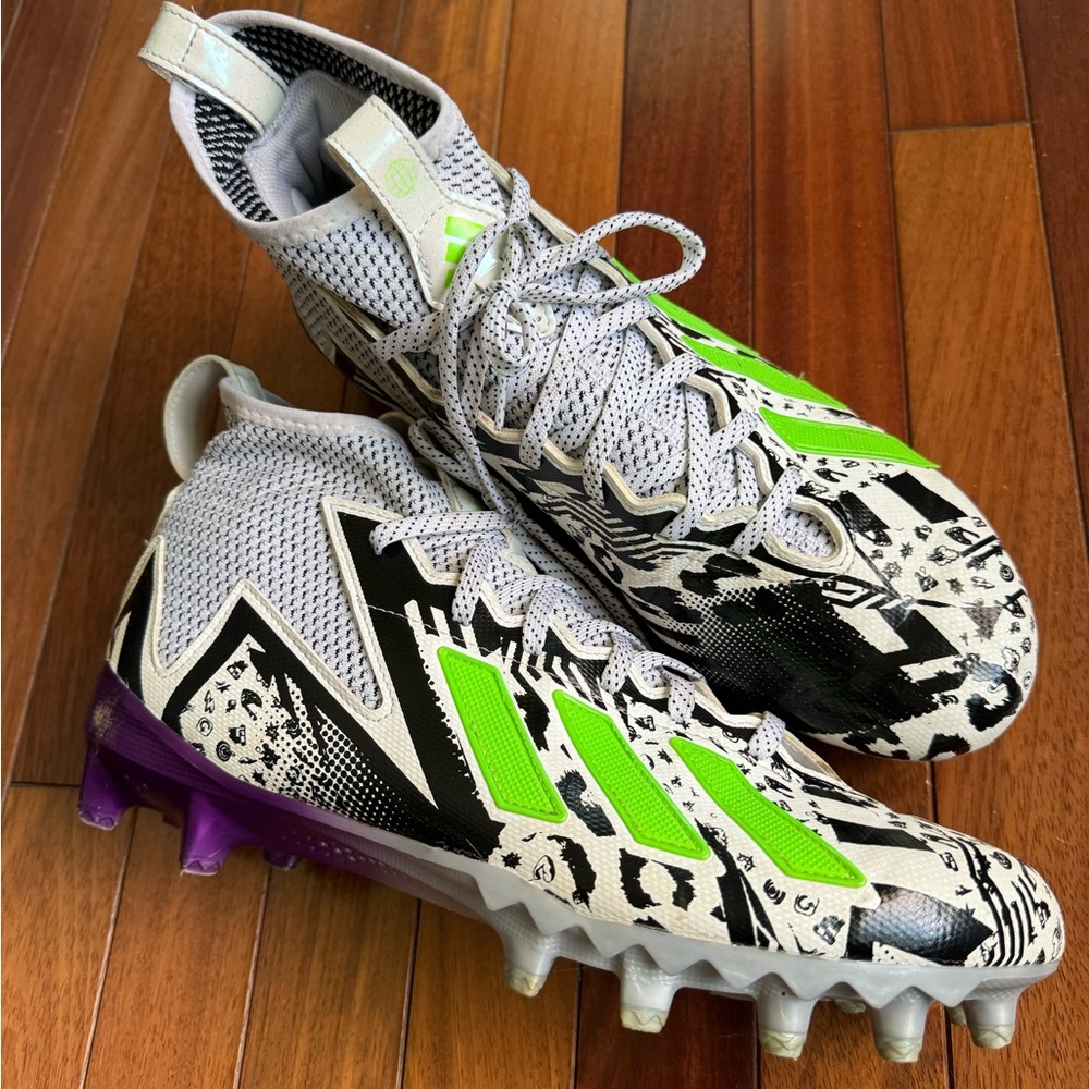 Adidas football cleats ( adidas mens Freak 23 Mismatch Football Cleats) size 12